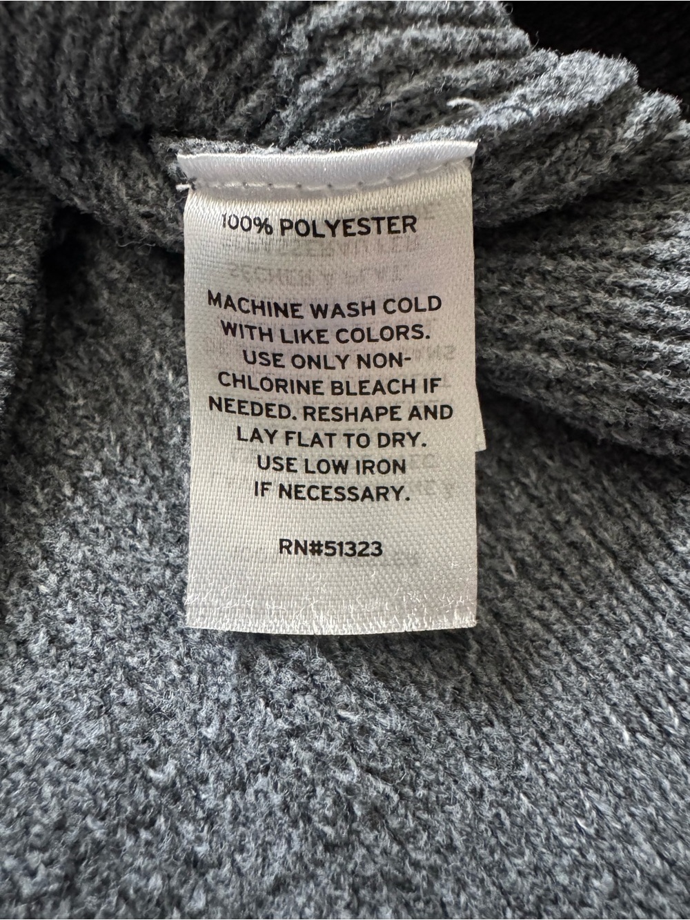 Halogen Super Soft Ribbed V Neck Sweater Gray Pullover XL - Picture 6 of 9